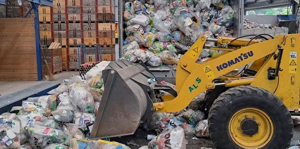 Rekordjahr 2023: 7869 Tonnen Plastik gesammelt