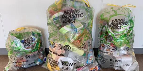 KEWY-Gebiet sammelt mit «Bring Plastic back»